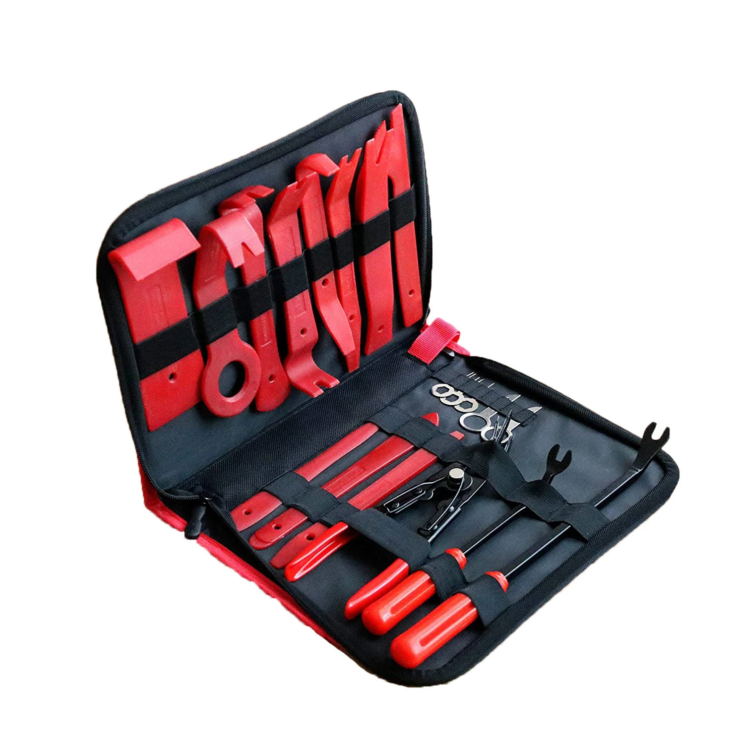 19 PCS Auto Trim Removal Tool Set for Car Panel Dash Audio Radio Removal Installer and Repair Pry Tool Kits with Storage Bag