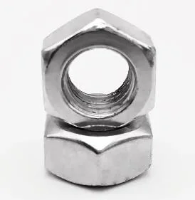 DIN934 Hexagon Bolt Carbon Steel Stainless Steel SS304 316 Hex Nuts