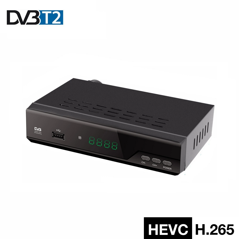 Junuo Sunplus 1509 receptor de TV digital HD H. 265 DVB T2