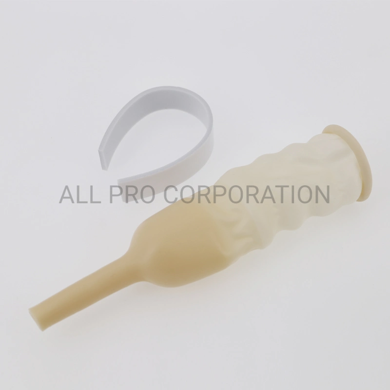 Free Sample Disposable Urethral Drainage Latex Male External Condom Catheter