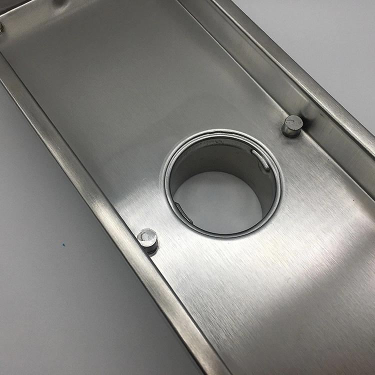 Long Square stainless Steel Floor Drain