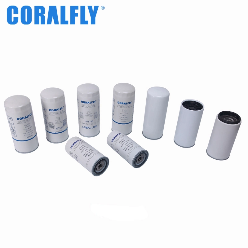 Coralfly Oil Filter 1903629 P550342 C-5705 Bd325 Lf3594 01930542 H220wn for Iveco/Case Ih/Hitachi/Sakura/Baldwin/Donaldson/New Holland/Hengst