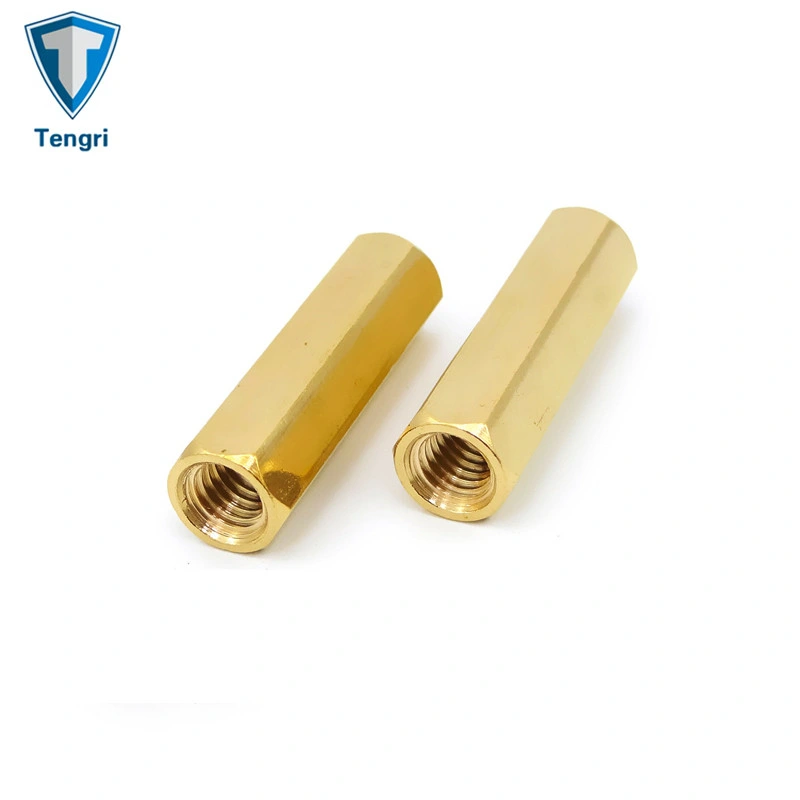 Coupling Nut Acme Threads Clamp Brass Hex Coupling Nut