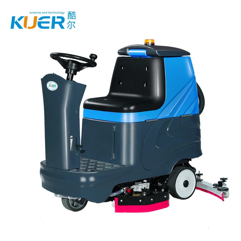 2023 Ride on Floor Scrubber Machine lavado eléctrico de azulejos y baldosas Equipo de piso