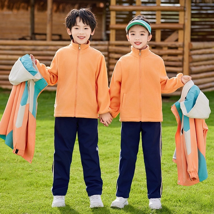 Winter Wholesale/Supplier High quality/High cost performance  Kids Outdoor Sport Windproof Interchange Jackets