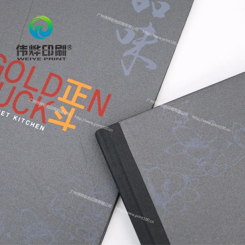 OEM/ODM, Custom Restaurant Menu Brochure Color Printing