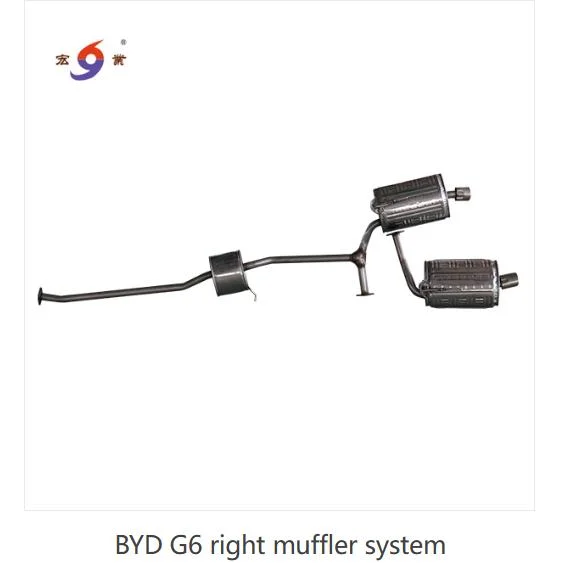 Factory High quality/High cost performance  Stainless Steel Exhaust Muffler and Catalytic Converter for Byd