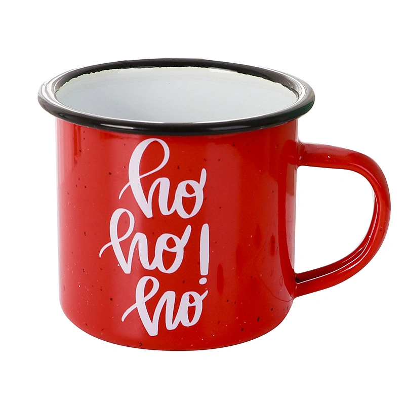 Nouveau produit de tendances de l'émail Mug personnalisé de Camping de qualité supérieure de la sublimation de l'émail des tasses à café personnalisé