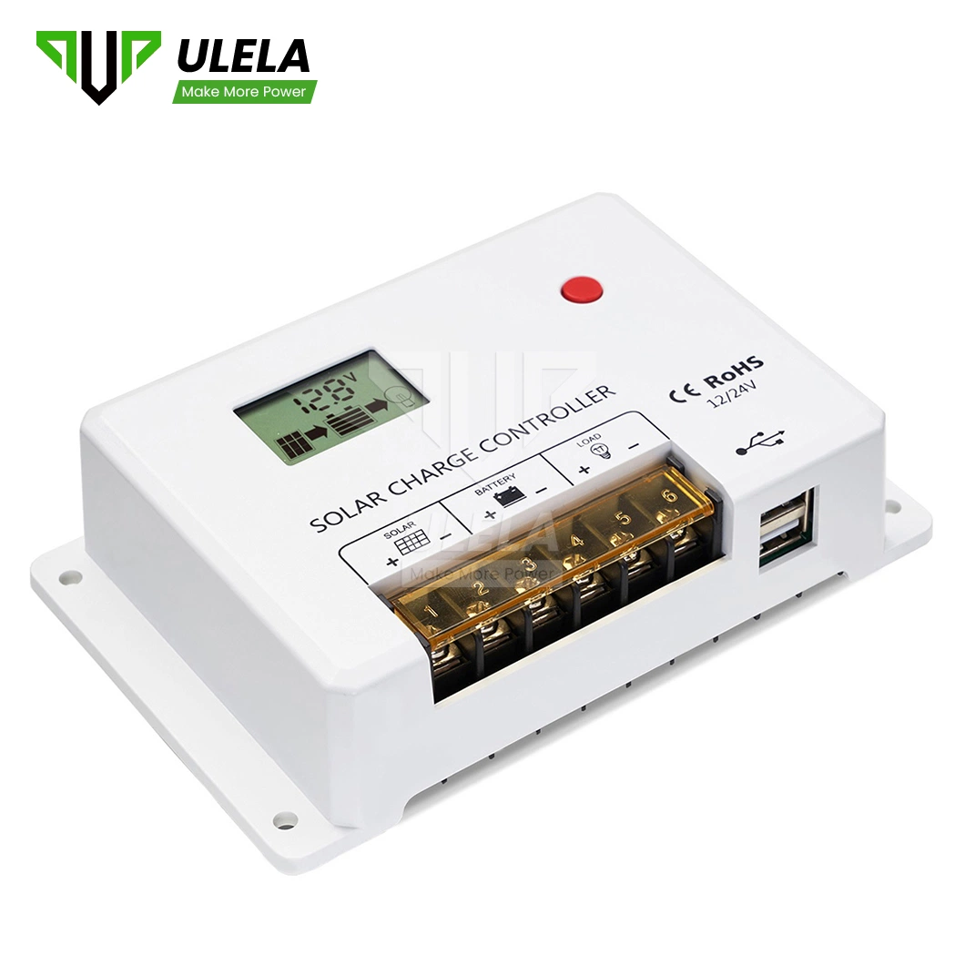 Ulela Solar Power System Controller Großhändler Ladungsregler Windkraftanlage China PWM PV Wind Solar Hybrid Controller