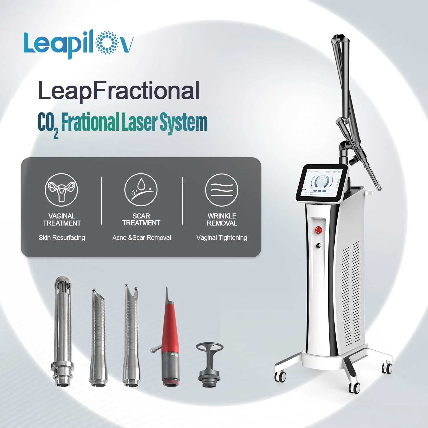 CE-Zulassung Erbium YAG Laser Vaginal Straffen Laser Fractional CO2 Laser