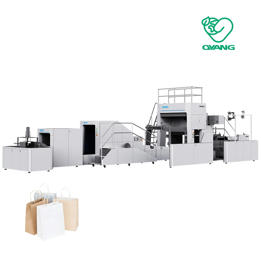 High Speed Performance Bag Machine Paper Bag Production Line New World a