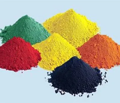 El óxido de hierro pigmento amarillo la bencidina pigmento amarillo amarillo permanente