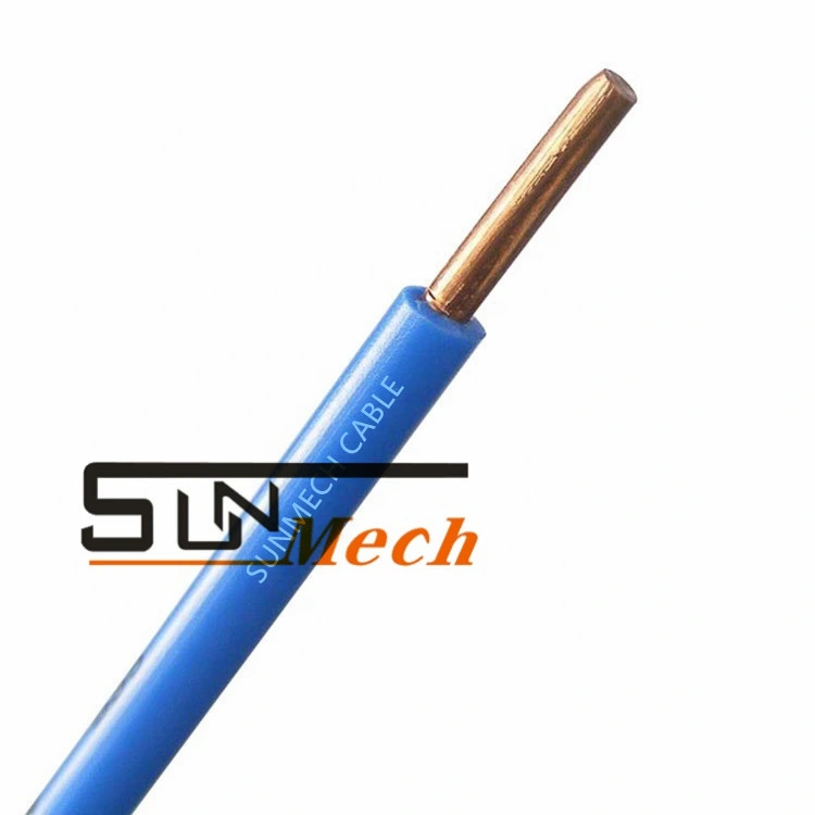 Single Wire PVC Insulated Rvv BV BVV Cable Copper Conductor Electric Cable