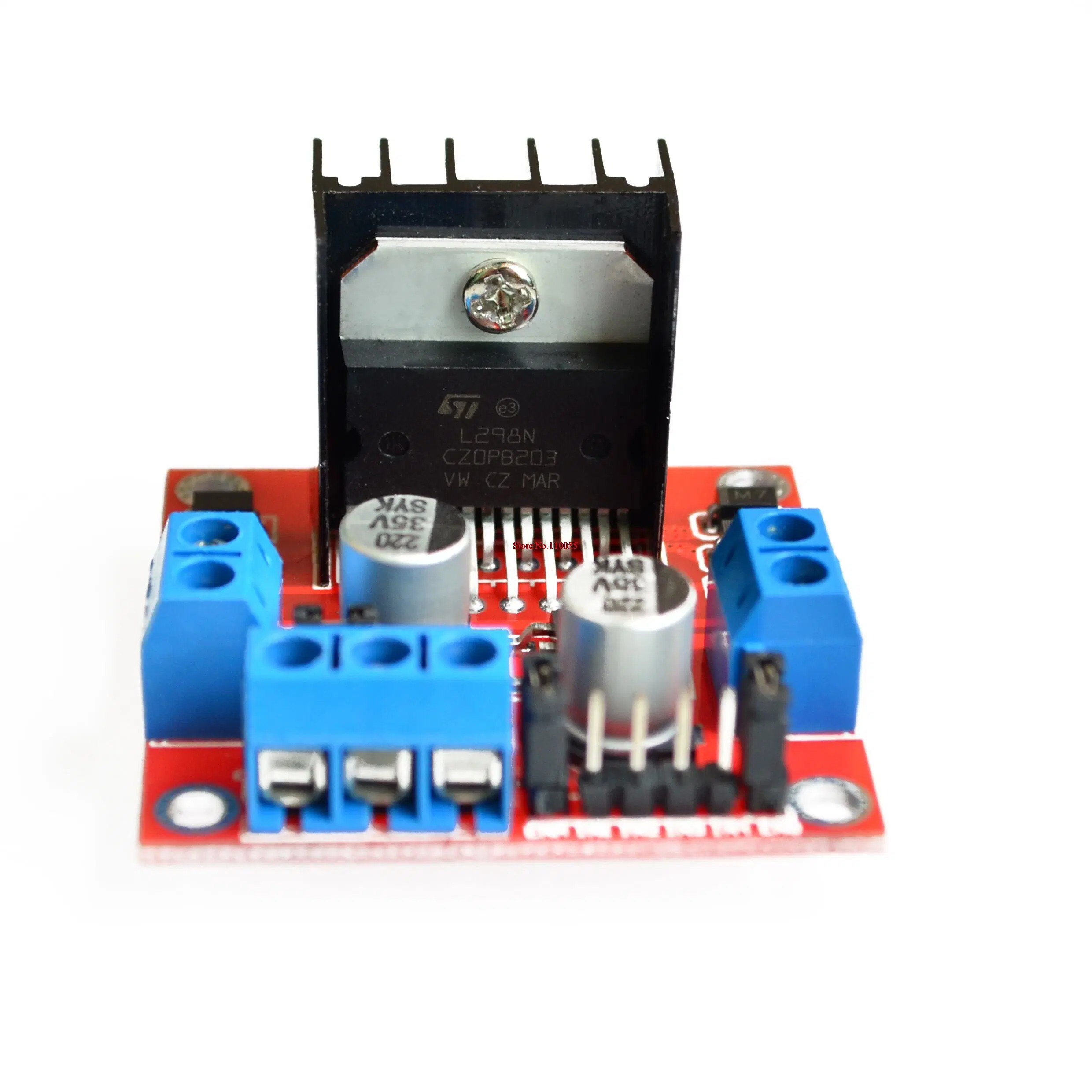 Hot L298N DC Schrittmotor Antrieb Controller Board Modul Dual H-Brücke