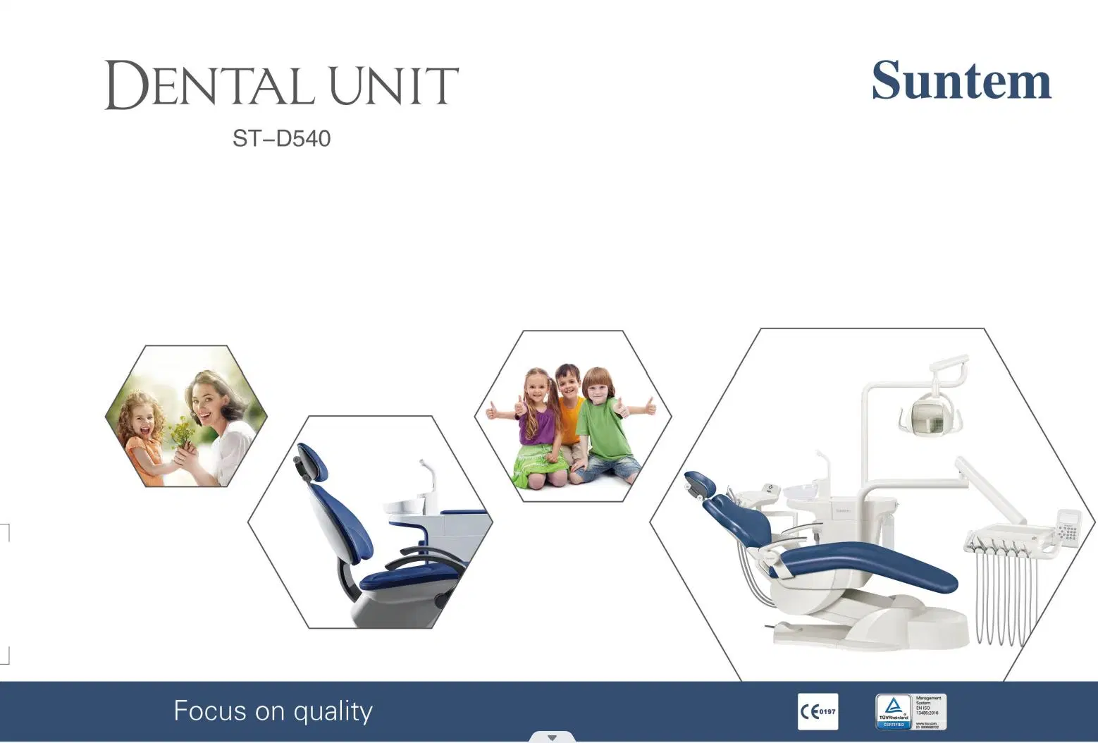 Suntem St-D540 with 4-Way Joystick (control patient chair go up/down / front /back)