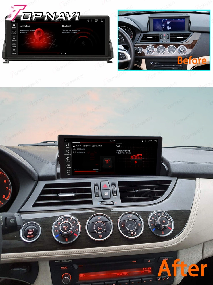 Lecteur de navigation DVD pour voiture Android pour BMW Z4/E89 2011 2012 2013 car Game car 8 Core CIC Multimedia Stereo