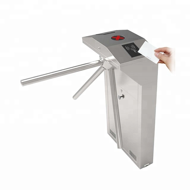 RFID y Fingerprint brazo de caída trípode Turnstile (TS1022S)