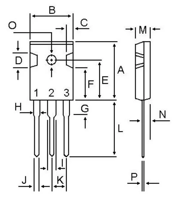 Suitable for Adapter Power Supply Mospec 60A 100V to-247 Schottky Diode