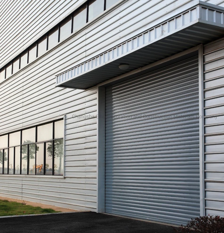 L'utilisation industrielle de l'intérieur extérieur &amp; rolling shutter porte grande porte d'entrée de porte de garage