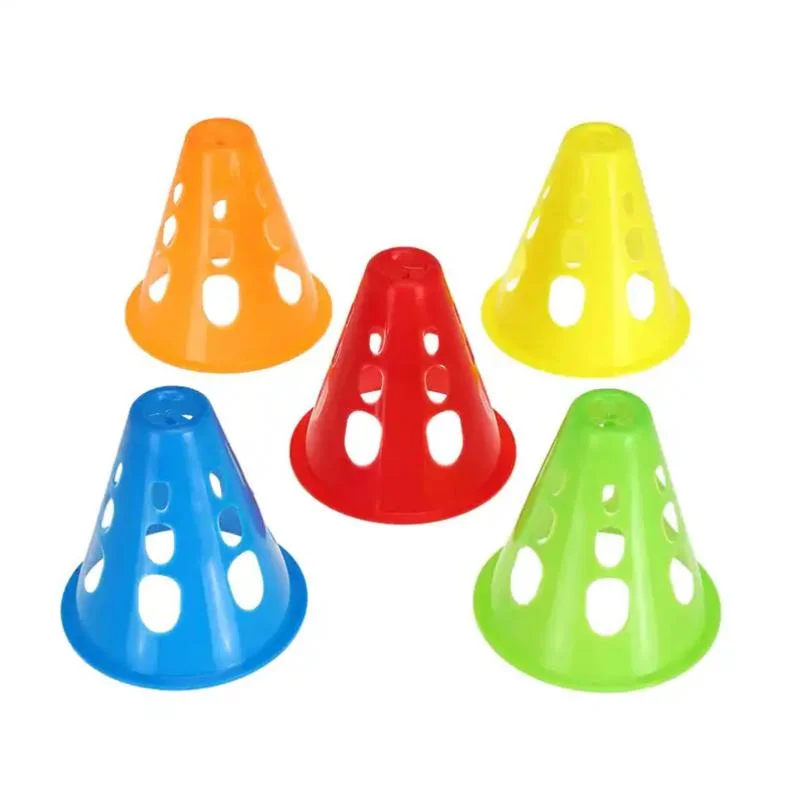 Plastic Roller Skating Cone Windproof Roadblock Training Traffic Road Cones