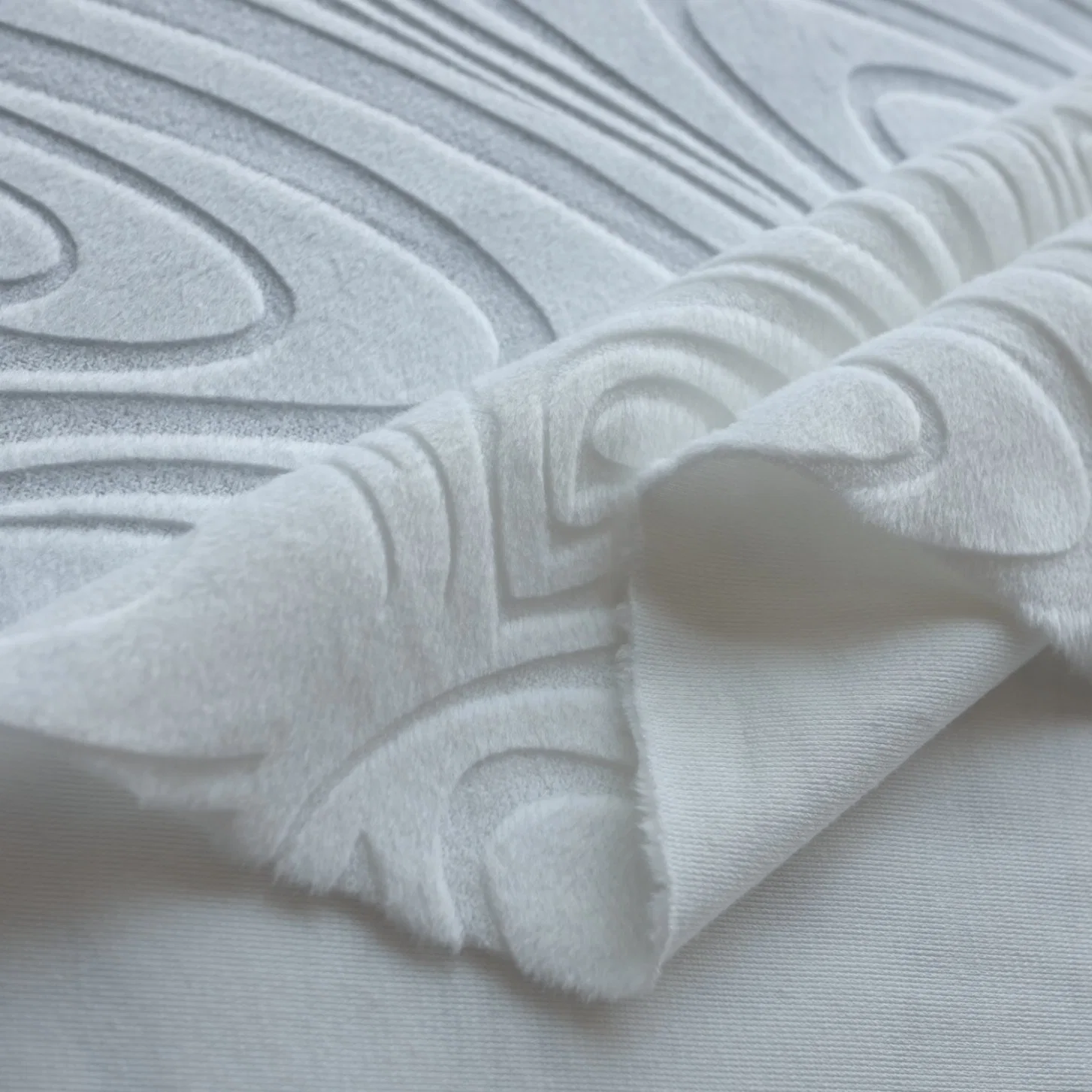 Мягкая бархатная ткань для латексной защиты матраса/латексной подушечки
