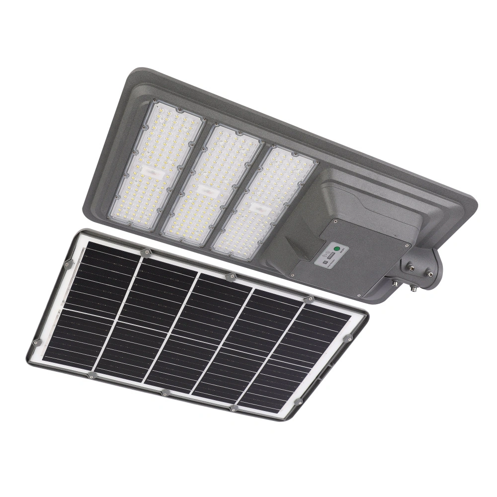 Luz solar LED Street com sensor de movimento de jardim de 300 W com Bateria