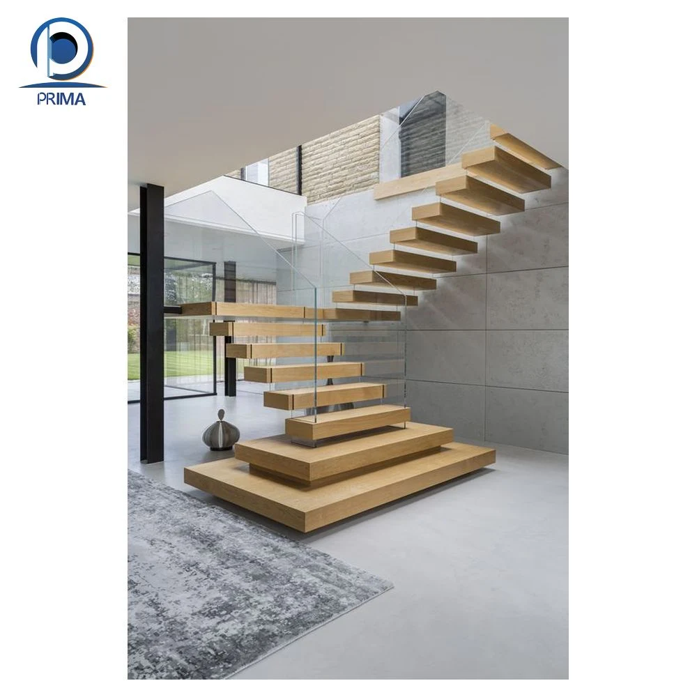 Prima Great Customized Modern Size Design Floating Staircase