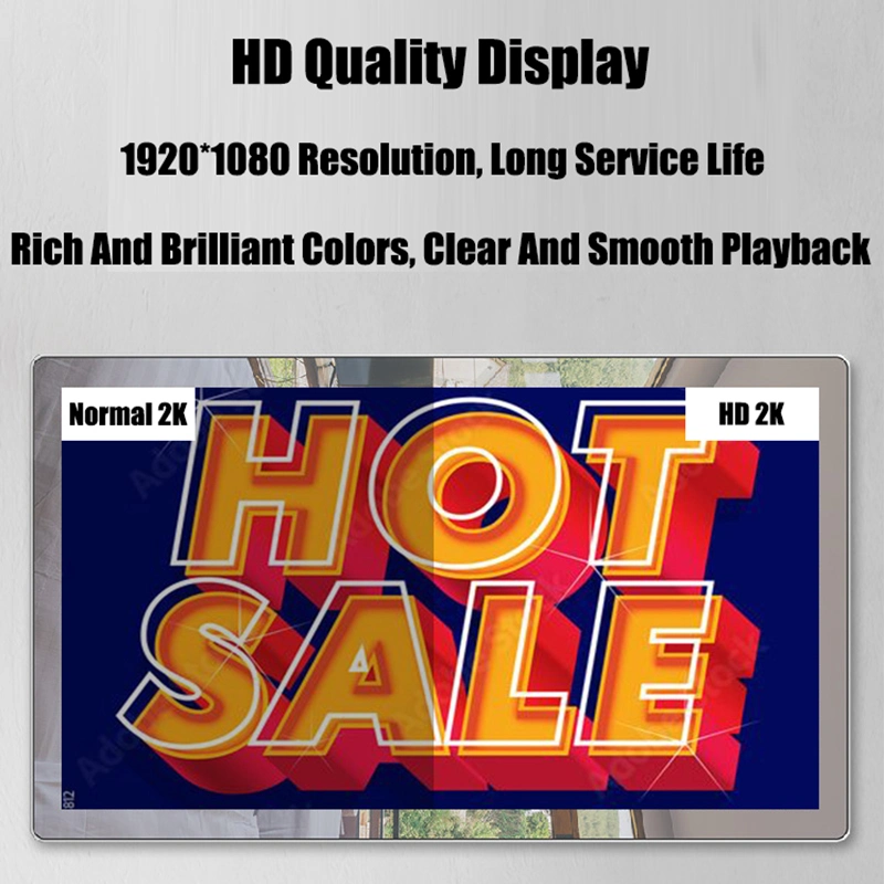 22 Inch Android Smart Waterproof LCD Bathroom TV Hotel TV Waterproof Outdoor TV 4K