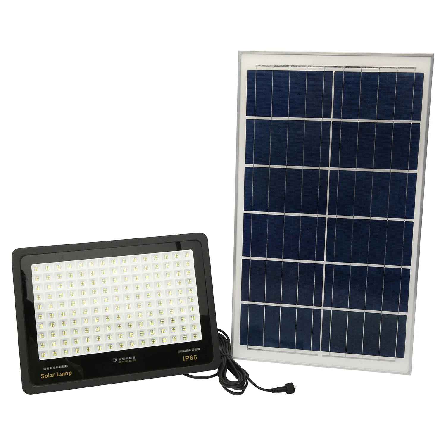 LED Solar Flood Light IP67 Outdoor Floodlight Sun Light Battery Lamp Garden LED Solar Lamp Solar Panel