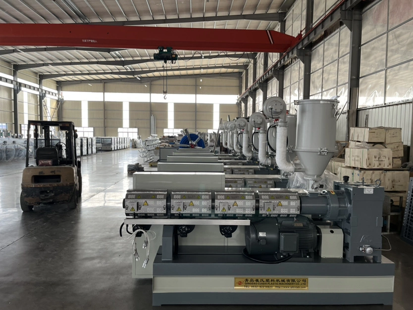 40mm Sj75 HDPE Double Wall Corrugated Pipe Water Supply Pipe Drain Pipe Extruder Production Line