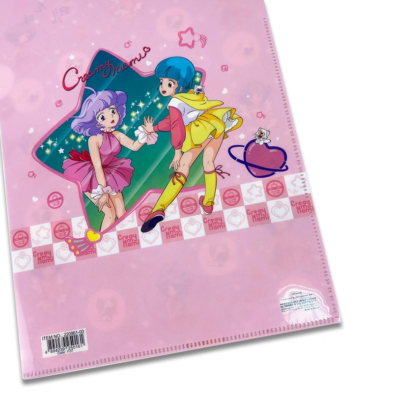 A4 Schulbüro Kunststoff Cartoon Binder Ith Extra zwei vorne Dateiordner