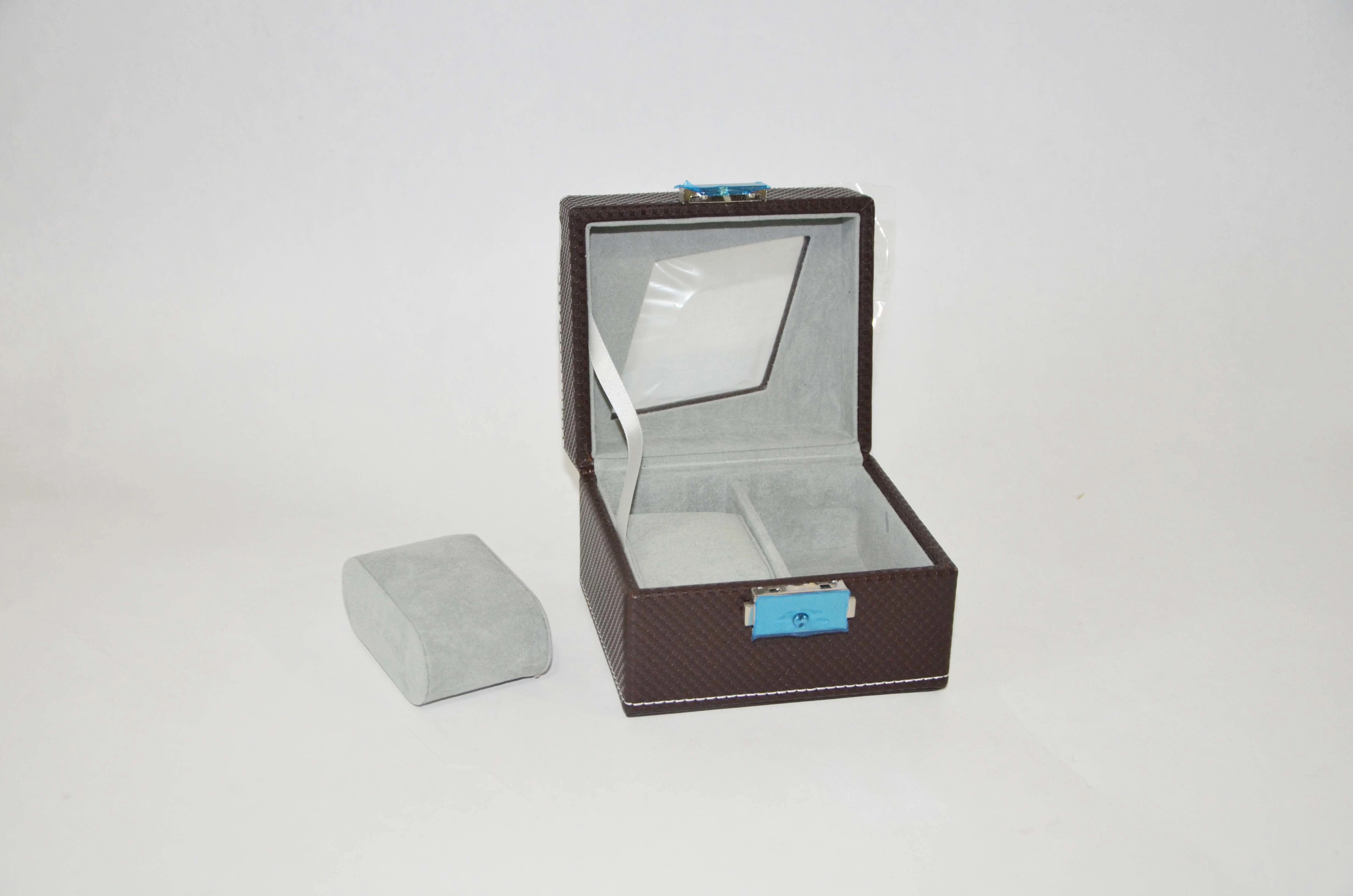 OEM Watch Cosmetic Leather Box/ Single Watch Box