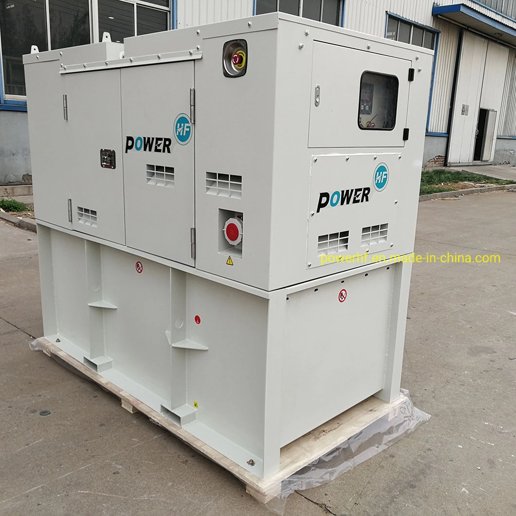 7.5 kVA 10 kVA 20 kVA 30 kVA 40 kVA 50 kVA 80 kVA 150 kVA 200 kVA 500 kVA 600 kVA, marca RU, tejadilho de estrutura aberta, Silent Water Arrefecimento 3 fases 50 Hz gerador de potência Diesel