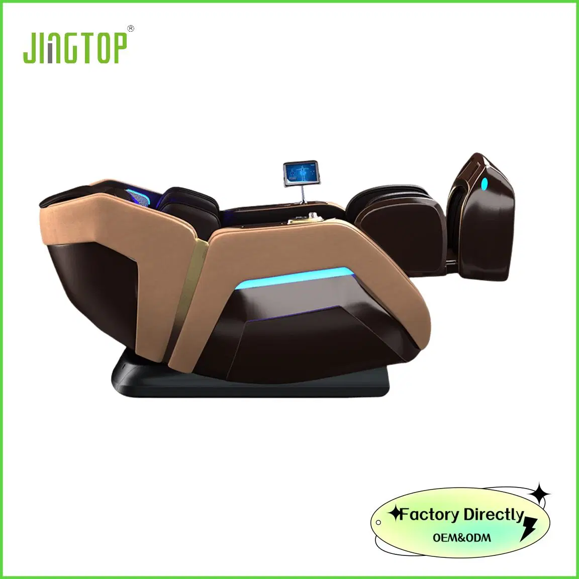 Jingtop Exclusive Agent 3D 4D Customized Full Body Air Pressure Foot SPA Chair Massaging Equipment