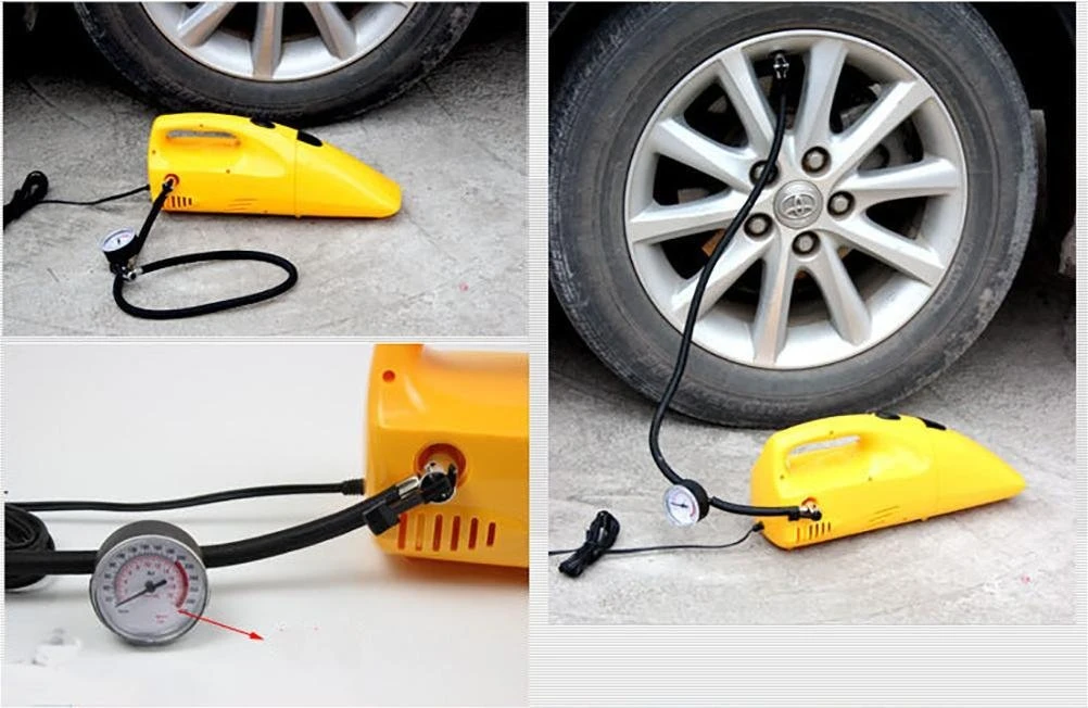 2 in 1 Portable Wet Dry Car Vacuum Cleaner