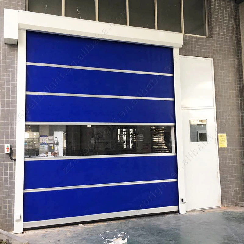 Automatic Fast Industrial PVC High Speed Sheet Shutter Door