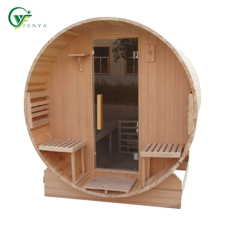 4 pessoa Fara infravermelho completo Spectrum Sauna Best Selling Garden Sauna a vapor seca ao ar livre