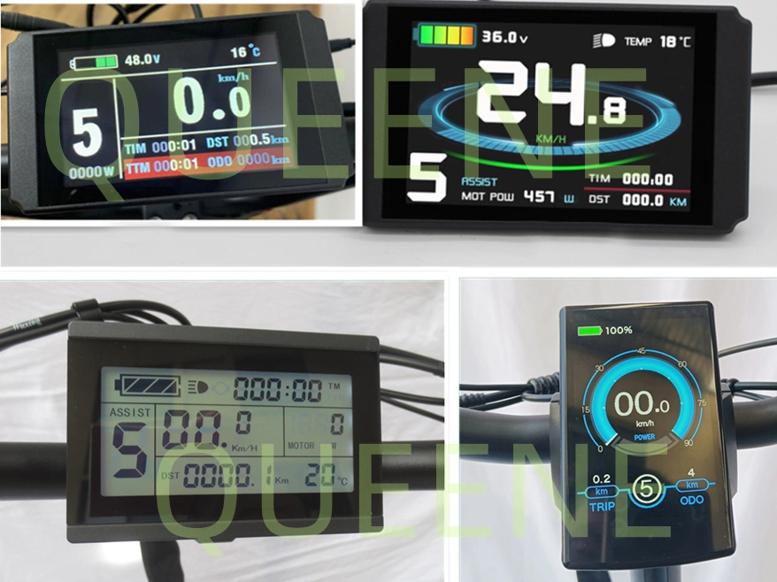 Queene Bicicleta Elétrica de Montanha E MTB Bicicleta Elétrica com Bateria Bicicleta Elétrica de Pneu Gordo para Trilha Ebike de 1000W.