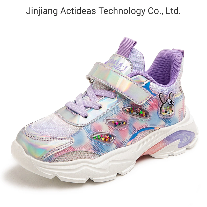 New Children Flat Casual Shoes Charming Printing Kids Girls Footwear