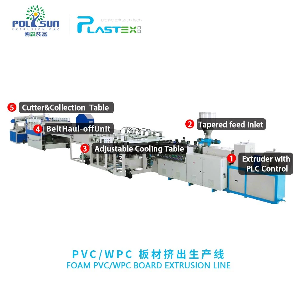 لجنة الباب PVC Hollow الصينية تحوب مجلس الأوراق الملتهبة آلة الطرد/ماكينة صنع ألواح الإسفنج المركب المصنوعة من البلاستيك الخشب