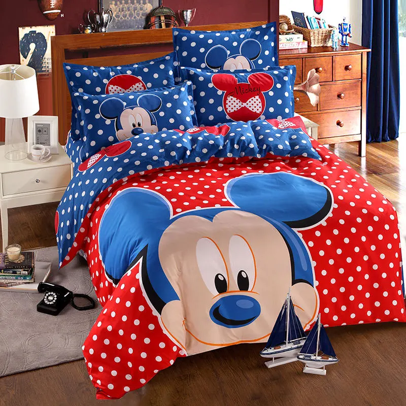 Good Quality Queen Size Fashion Cotton Printed Kids Cartoon Bedding Set 3D Duvet Cover for Sale