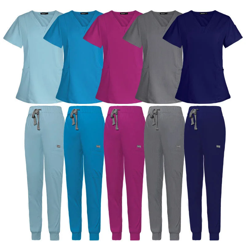 The Latest Men's and Women's Medical and Nursing Uniforms Work Clothes Medical and Health Service Suits