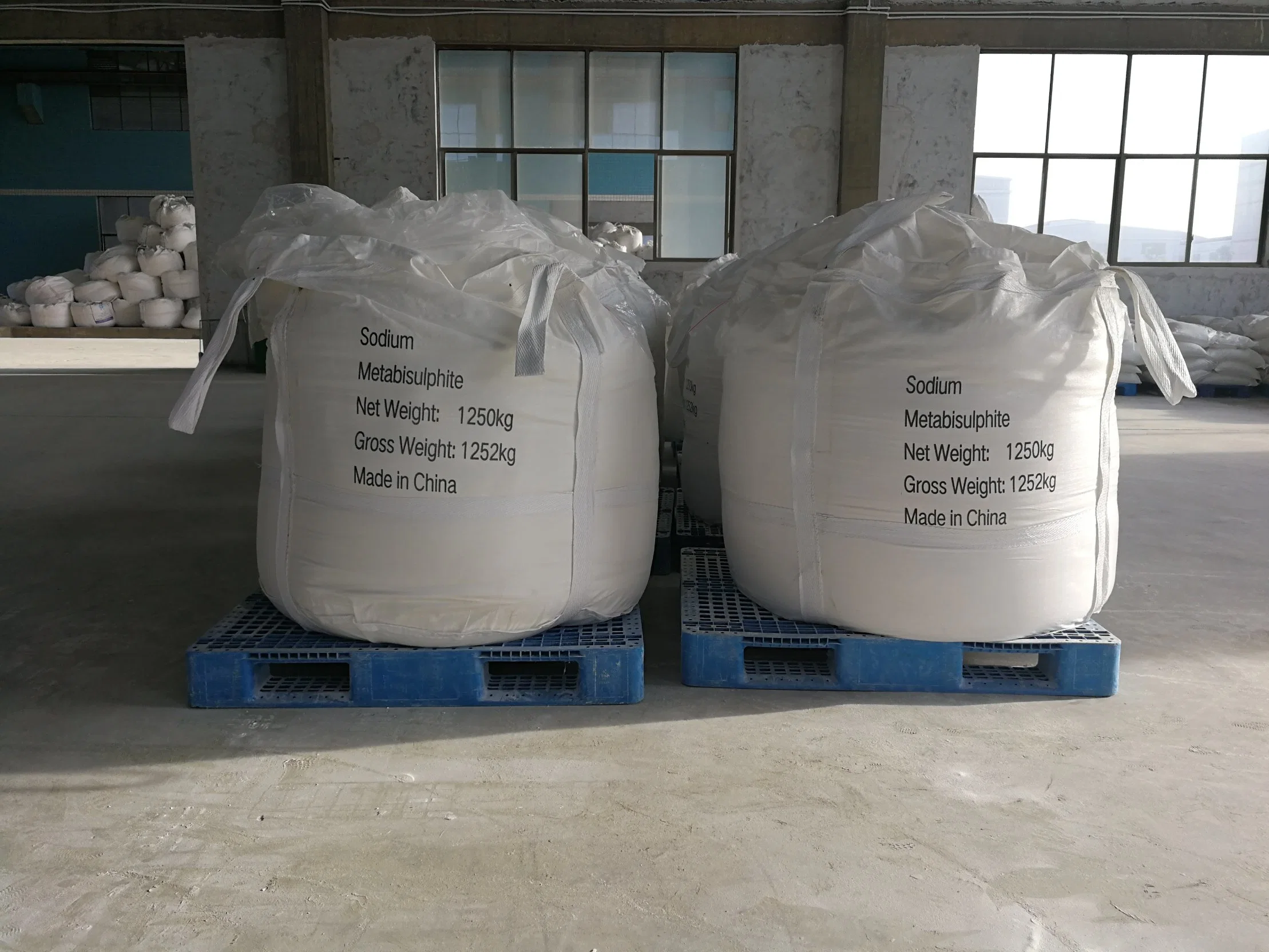 China Industrial Grade Na2s2o5 Sodium Metabisulfite