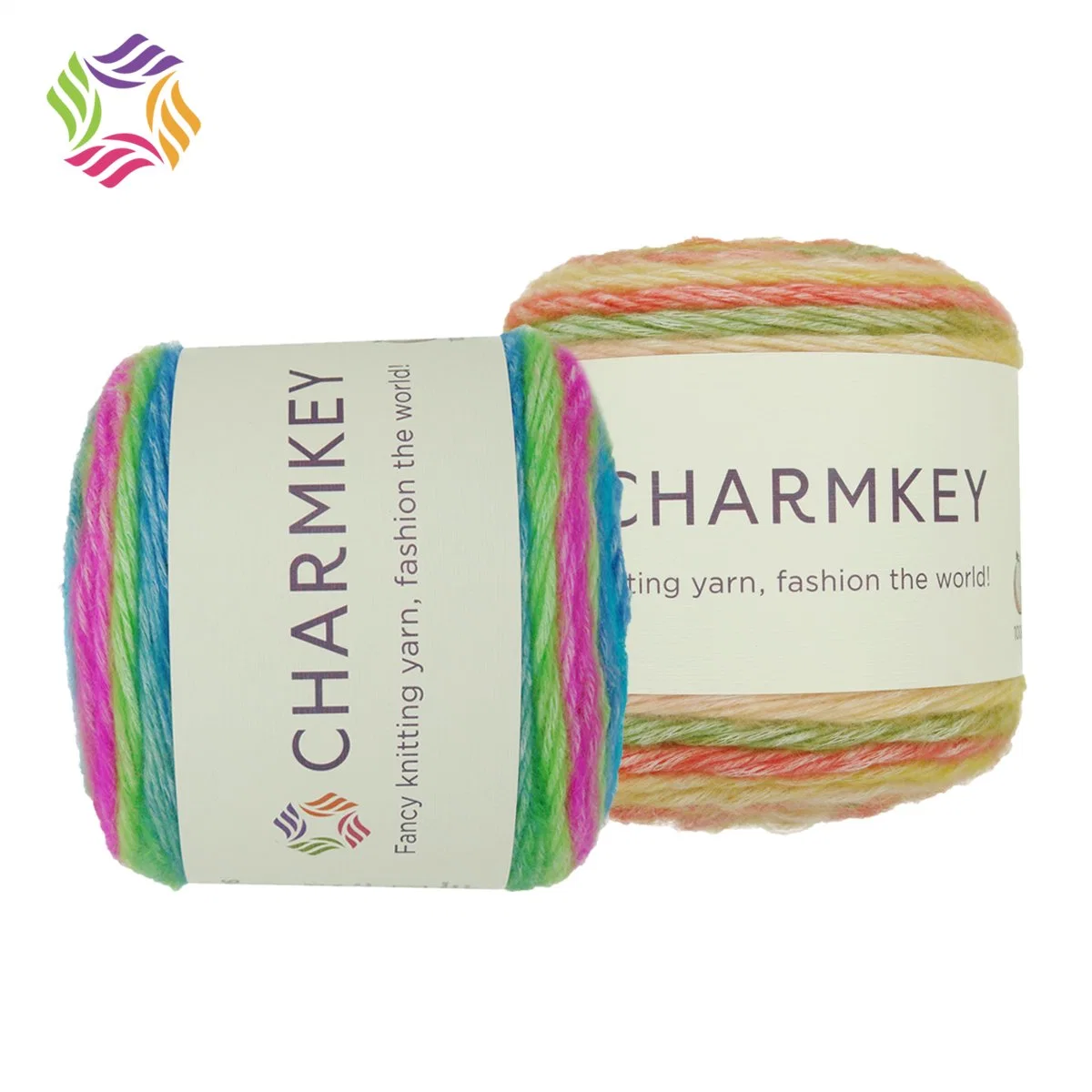 Wholesale/Supplier Cake Yarn Chunky Hand Knitting Yarn Mohair Yarn