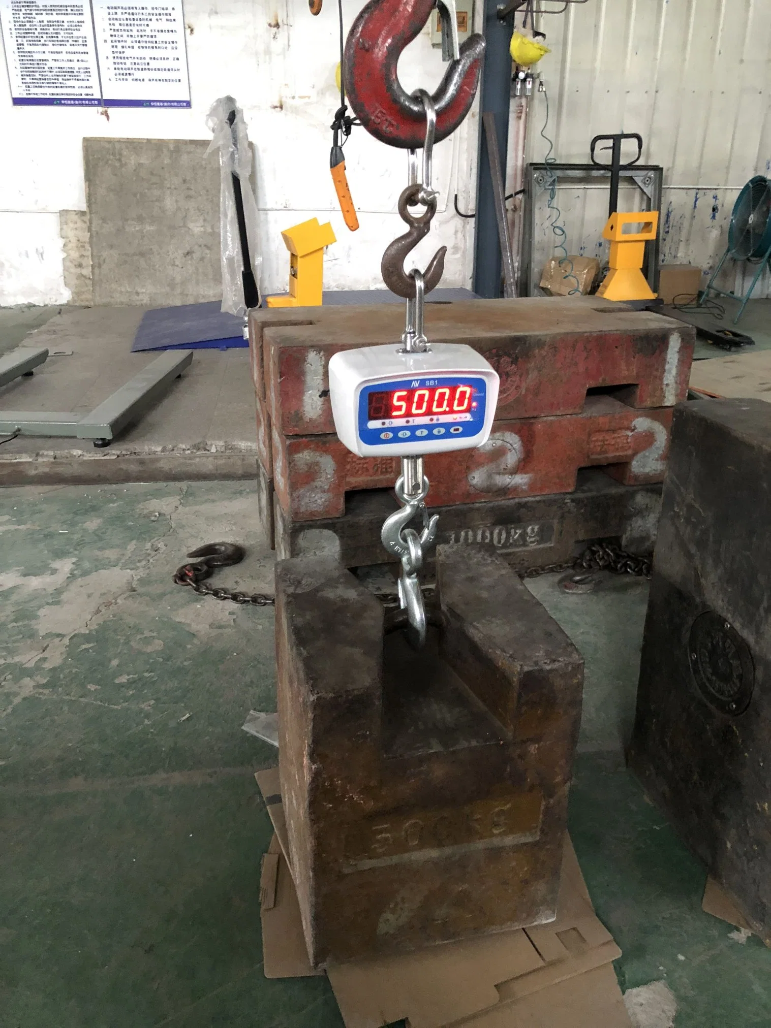 EU Type Approval Crane Scale 100kg