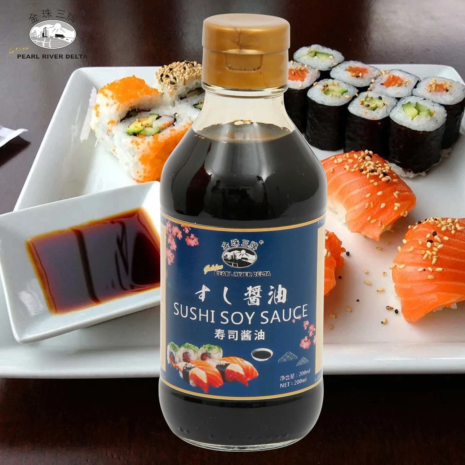 Premium Sushi Soy Sauce for Condiment Seasoning/High quality/High cost performance /Chinese Manufacturer Suppliers/for Sushi