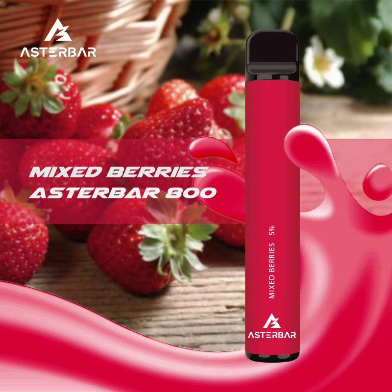 2022 Hot Selling Asterbar 800 Puffs 3.2ml Capacity 15 Flavors Wholesale Easy Vape Vaporizer