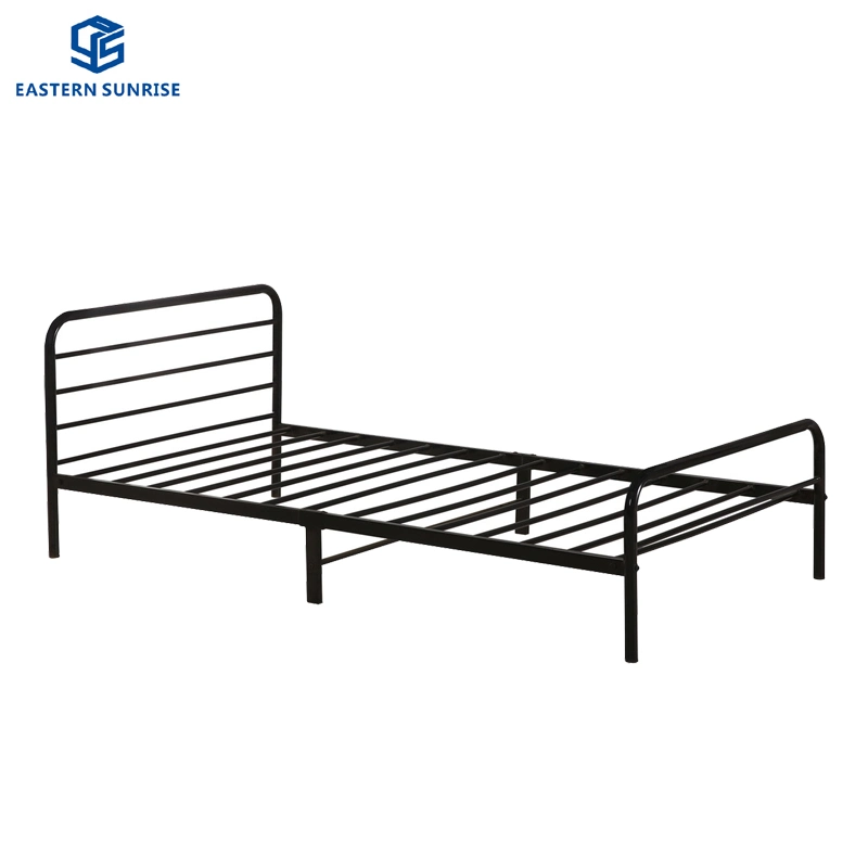 High quality/High cost performance  Metal Single Bed for School/Bedroom/Hotel