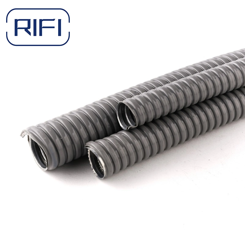 20mm Grey Tuberia Flexible Recubierta En Plastico (PVC) Flexible Conduit