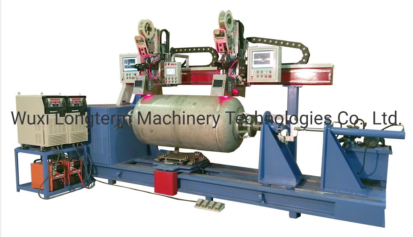 LNG Cylinders Cryogenic Gas Cylinder Circumferential Welding Machine*